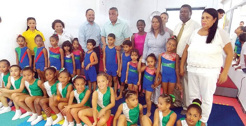 Niños y niñas disfrutan del Pabellón de Gimnasia – Secretaria Nacional de  Deportes
