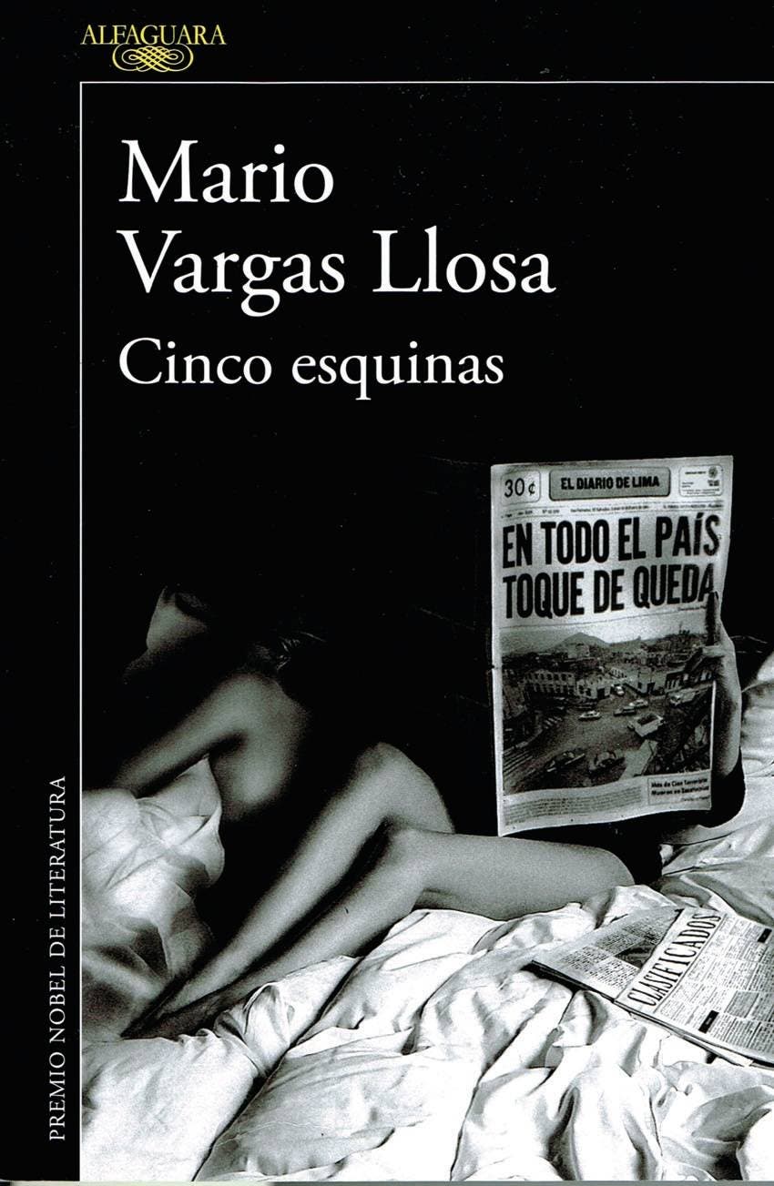 Cinco esquinas nueva novela de Vargas Llosa