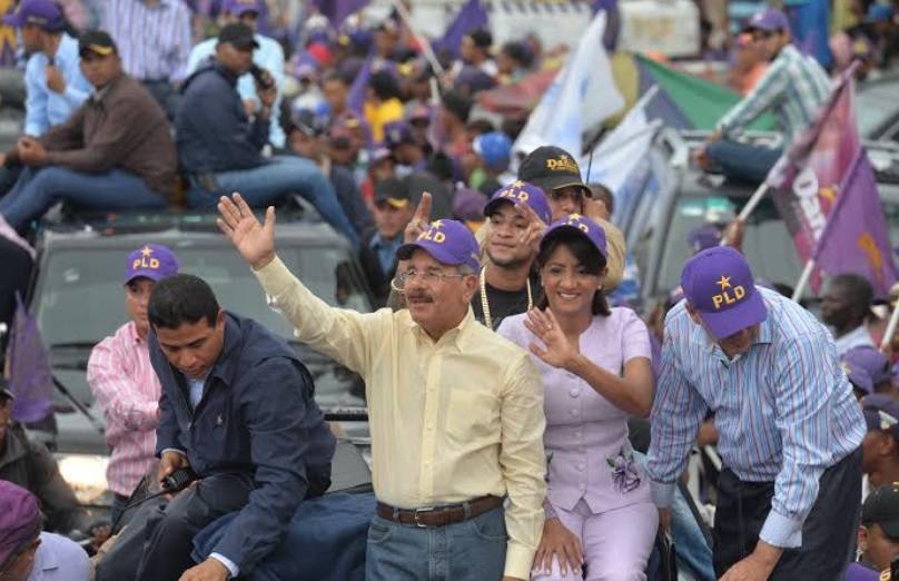 PLD confirma Danilo Medina votará a la 1:00 de la tarde