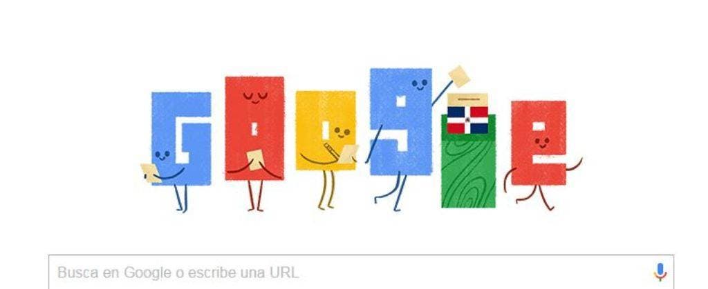 Google se suma a elecciones dominicanas dedicándole su doodle