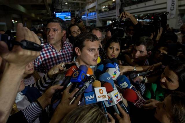 Líder de partido español Ciudadanos intervendrá en Parlamento venezolano
