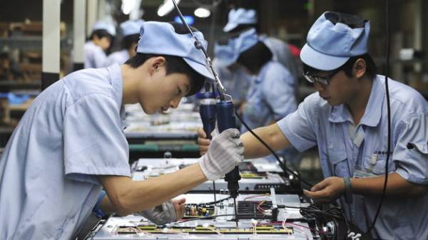 Producción industrial china registra fuerte desaceleración en abril