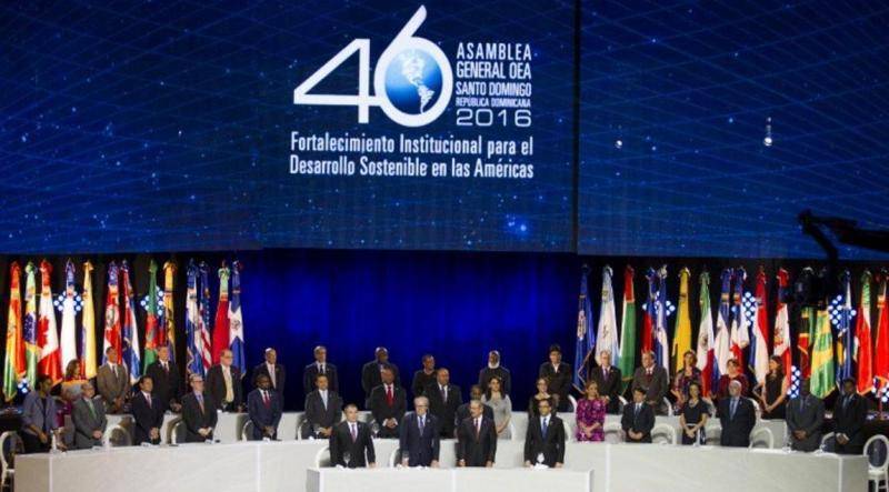 Arranca Asamblea OEA en Santo Domingo con Venezuela en el punto de mira