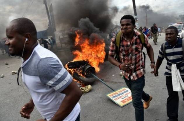 Manifestaciones violentas en Haití por invalidación de comicios de octubre