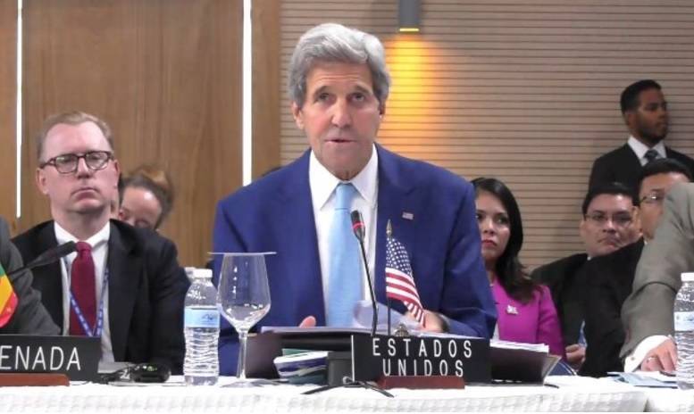 Kerry en Asamblea OEA: ha llegado el momento de que Haití avance sin demoras