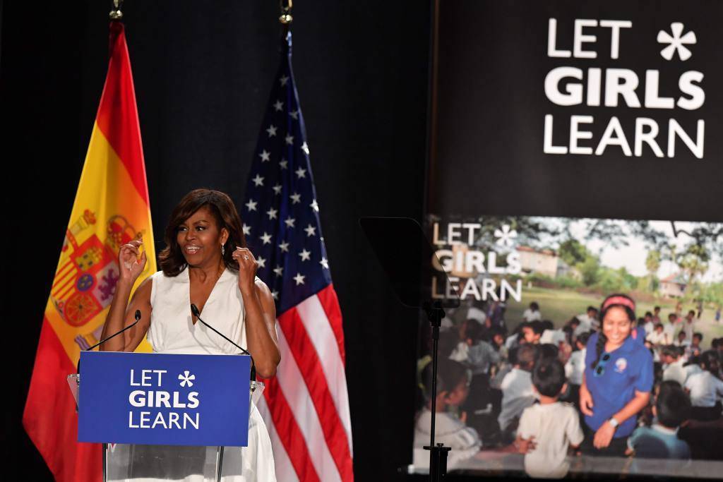 Michelle Obama: una mujer puede llegar a la Casa Blanca y hacer historia