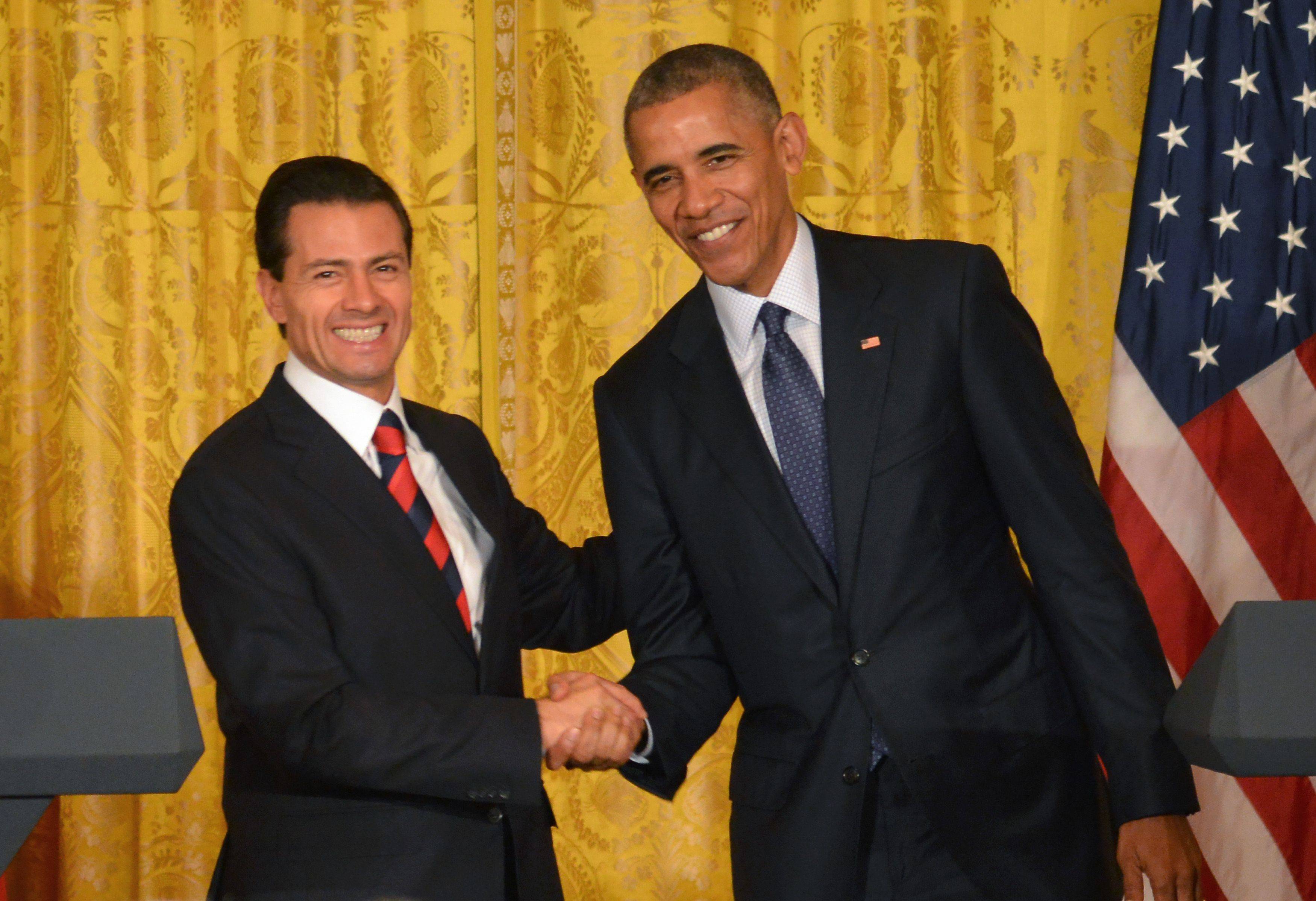 Obama y Peña Nieto buscan blindar la relación bilateral ante avance de Trump