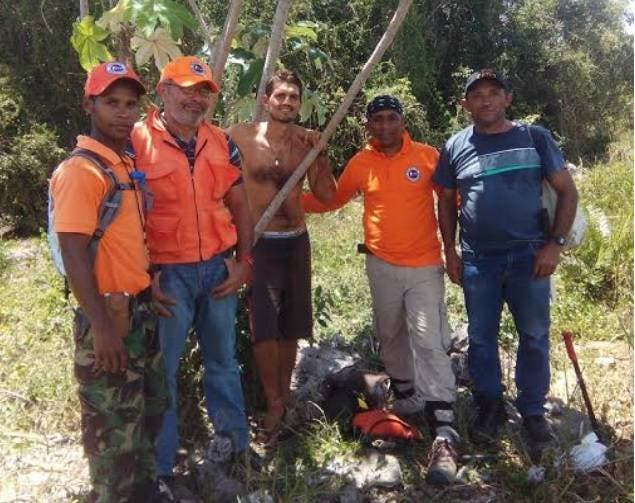 Defensa Civil rescata turista brasileño se encontraba desaparecido La Altagracia