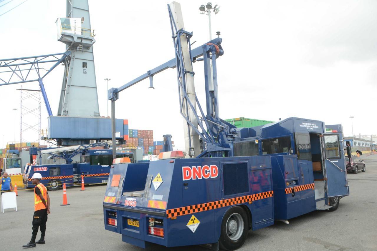 DNCD usará camiones escanáres para verificacion de contenedores