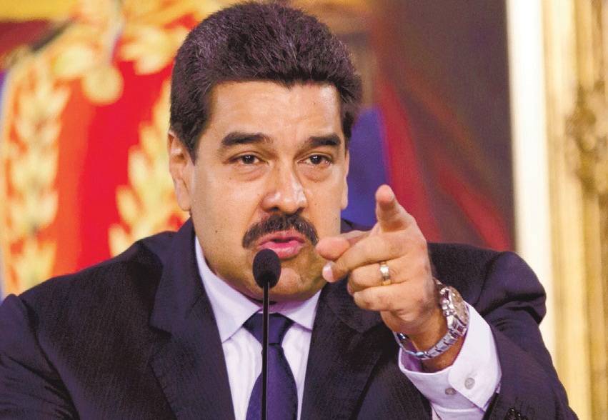 Maduro dice que nuevos billetes no han llegado por un sabotaje internacional