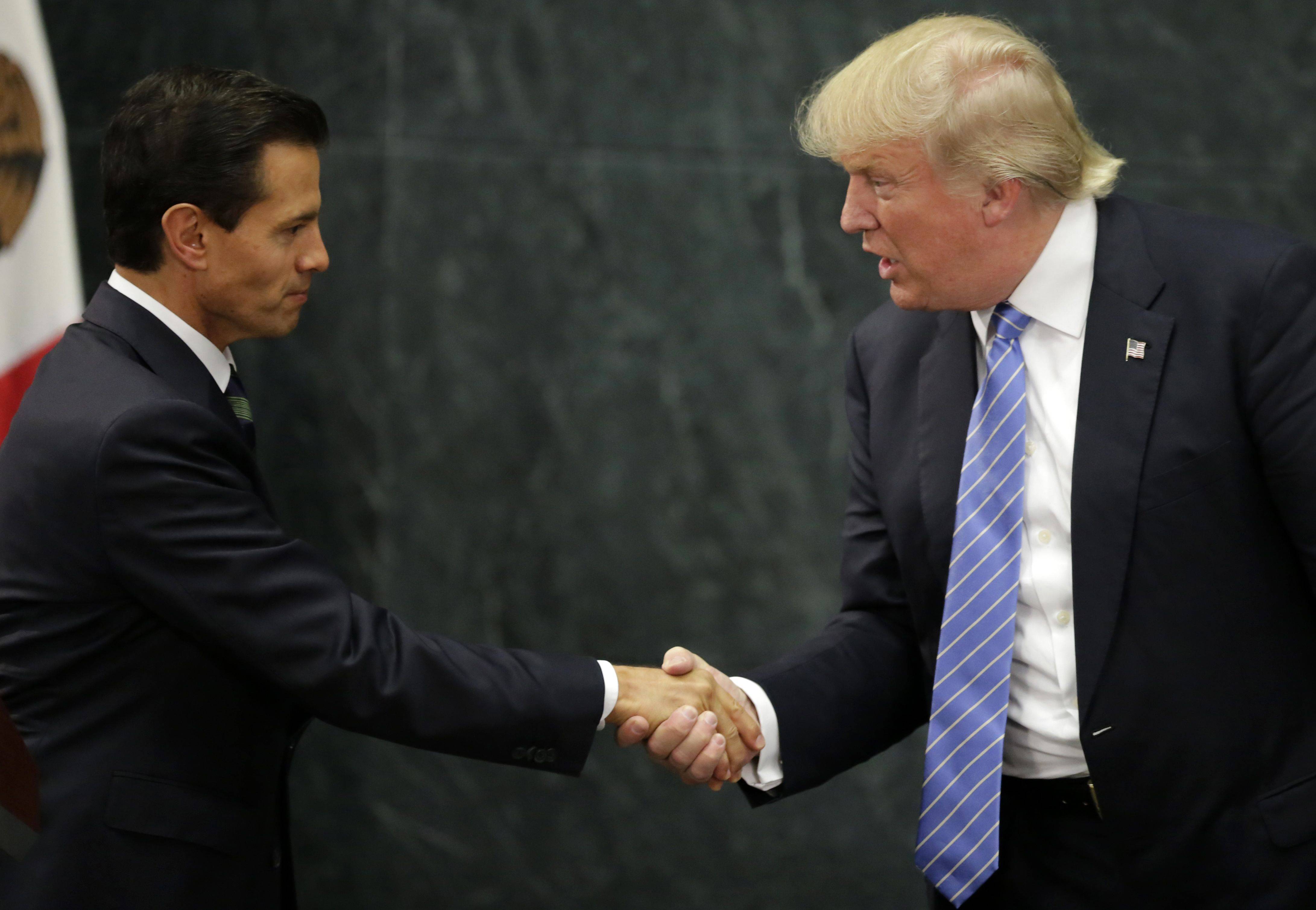 Peña dice que Trump es una «amenaza» y niega plagio de tesis