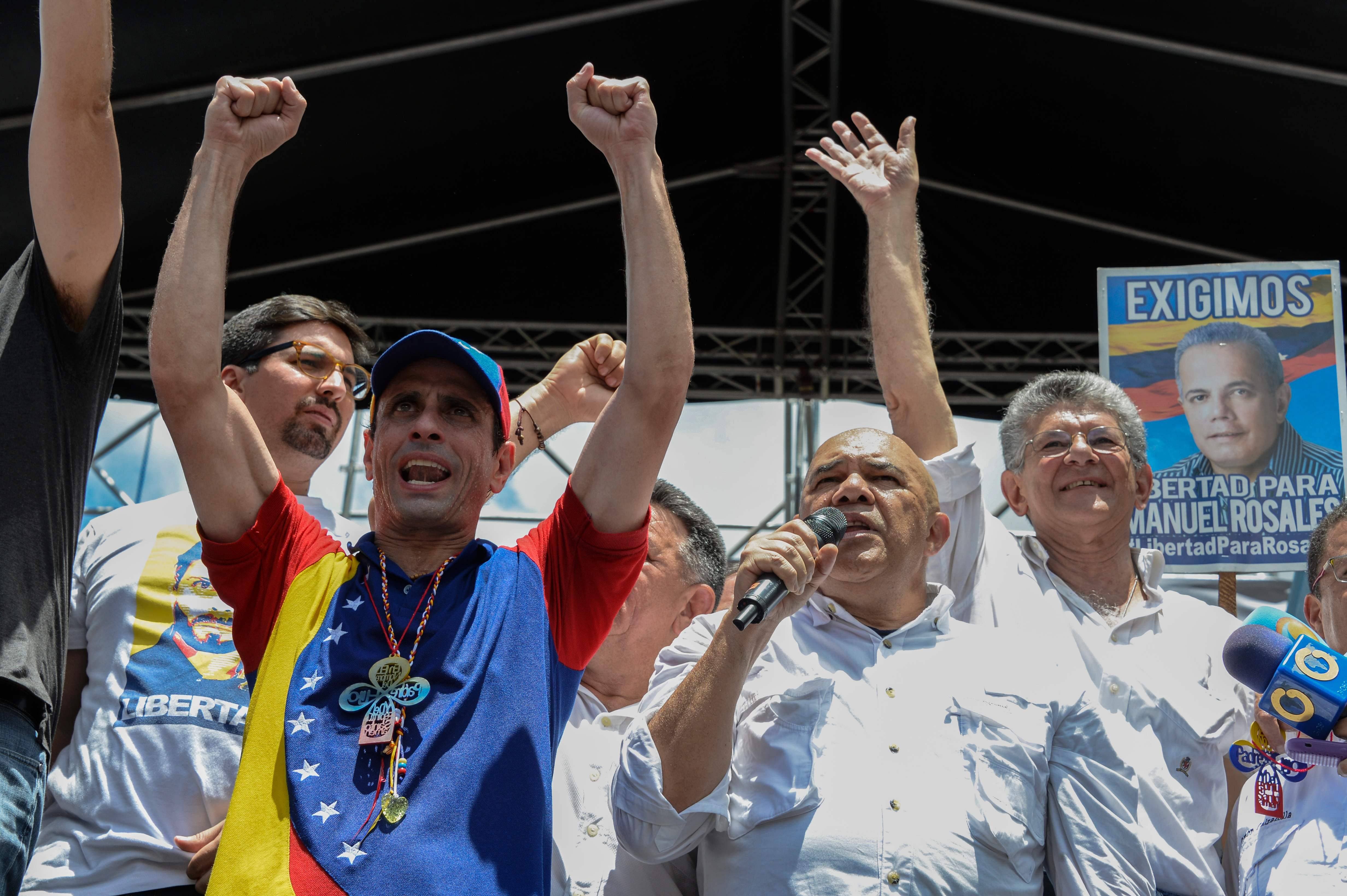 Venezuela: Oposición anuncia nuevas protestas al término de multitudinaria manifestación