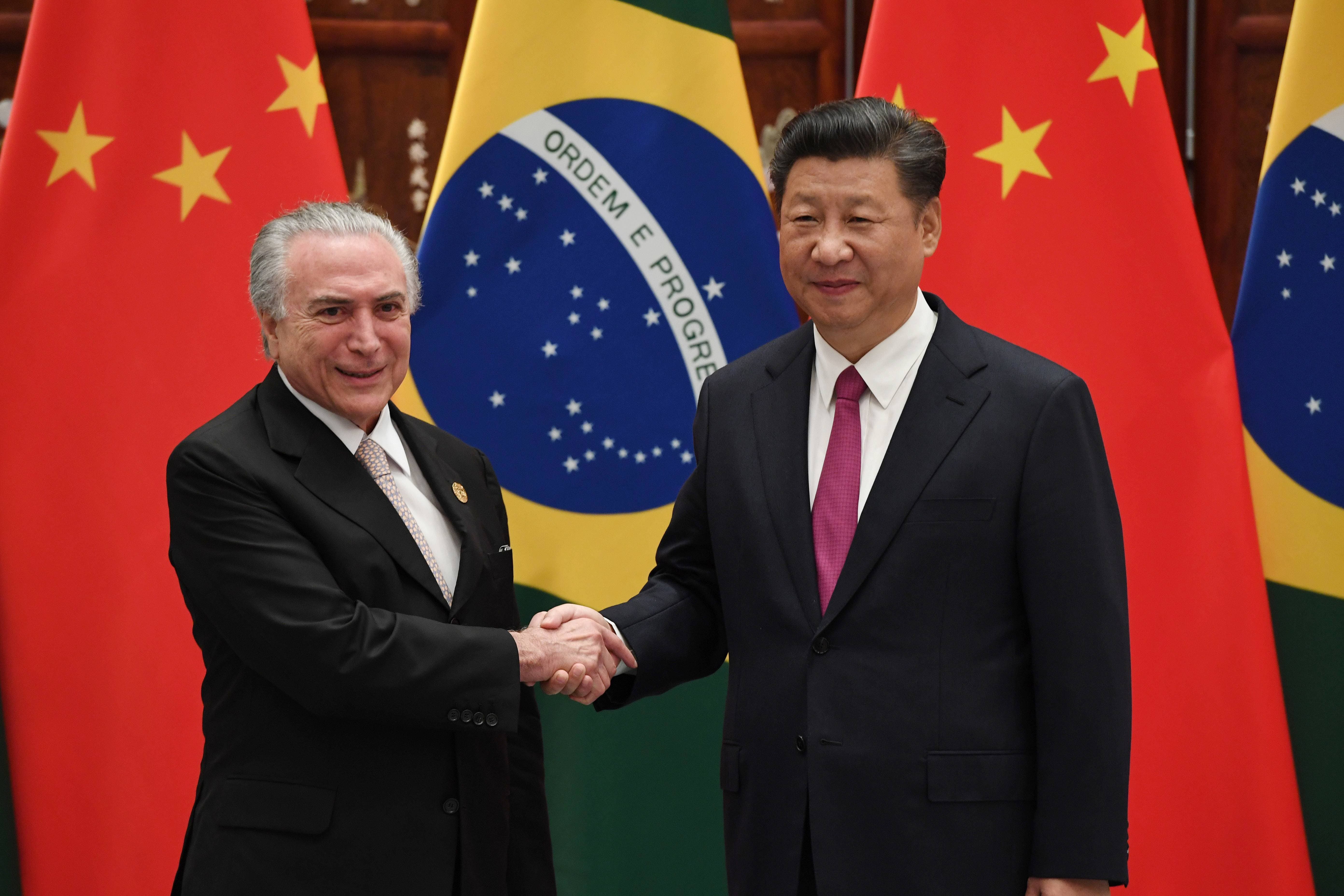 Michel Temer se reúne con el presidente chino antes de la cumbre del G20