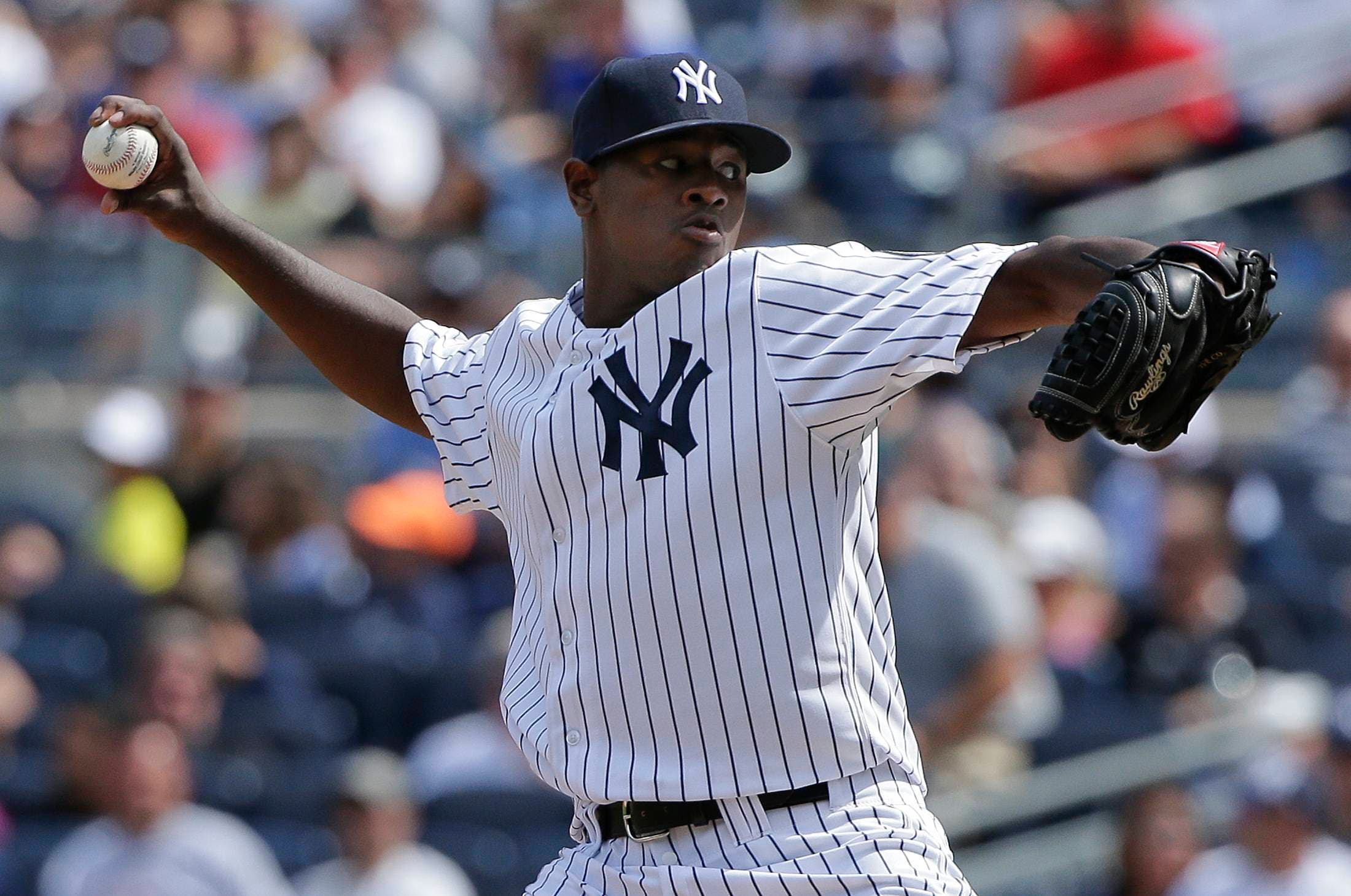 El dominicano Luis Severino ha progresado a pasos agigantados con los Yankees