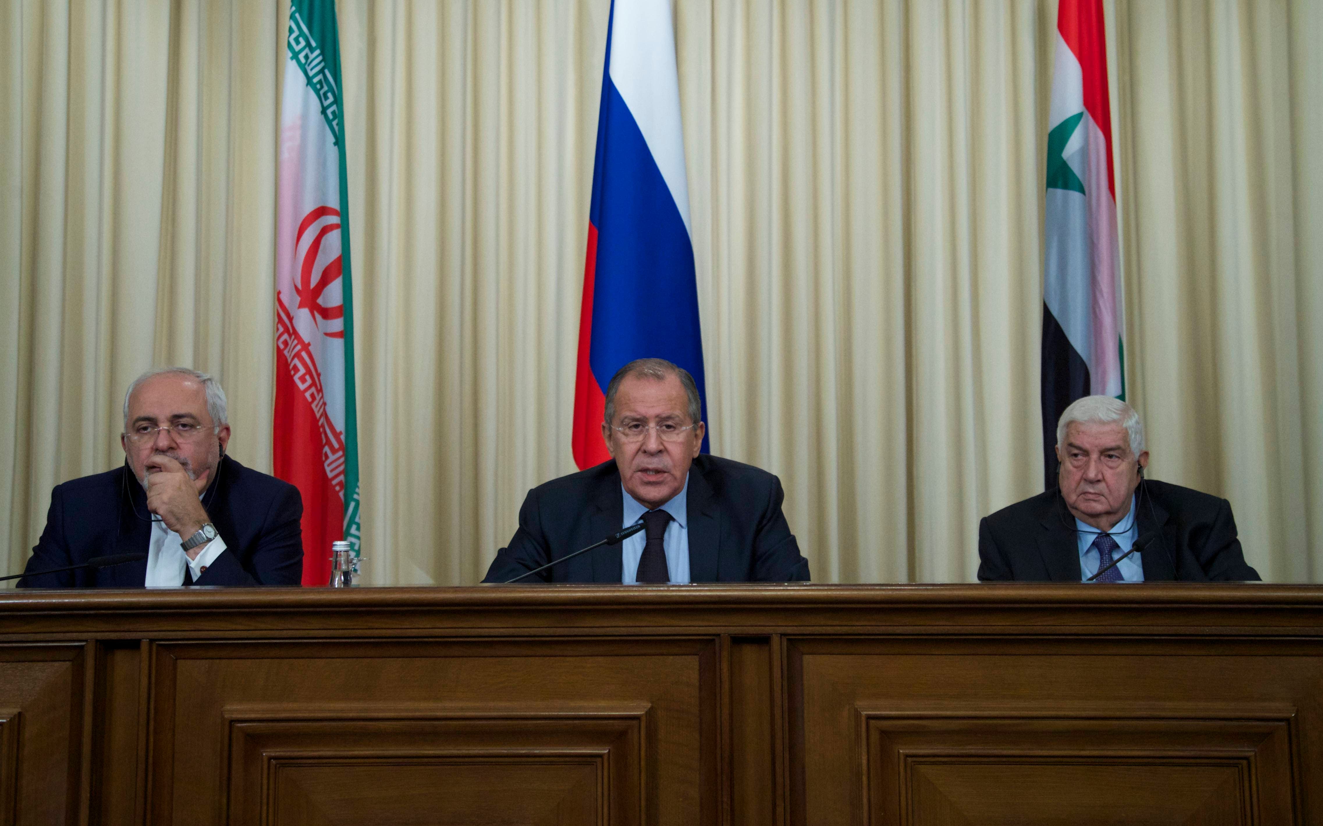 Rusia, Siria e Irán abogan por restablecer la tregua y combatir el terrorismo