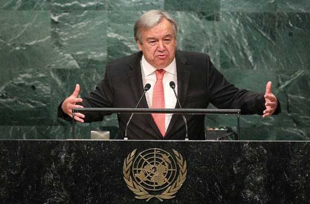 La ONU designa a Antonio Guterres como su nuevo secretario general