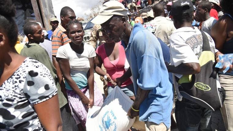 Haití: Un muerto y cinco heridos en distribución de alimentos