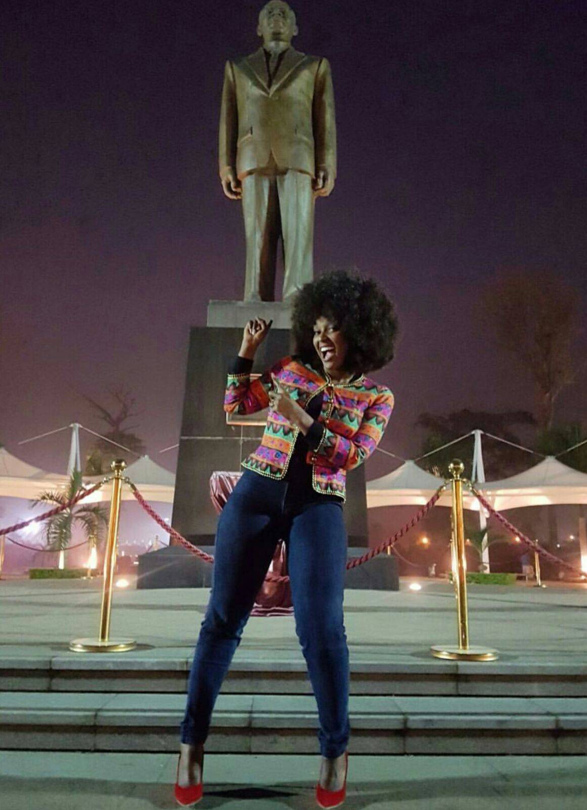Amara La Negra, primera cantante urbana dominicana en África