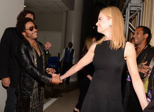 Nicole Kidman dice que estuvo comprometida con Lenny Kravitz