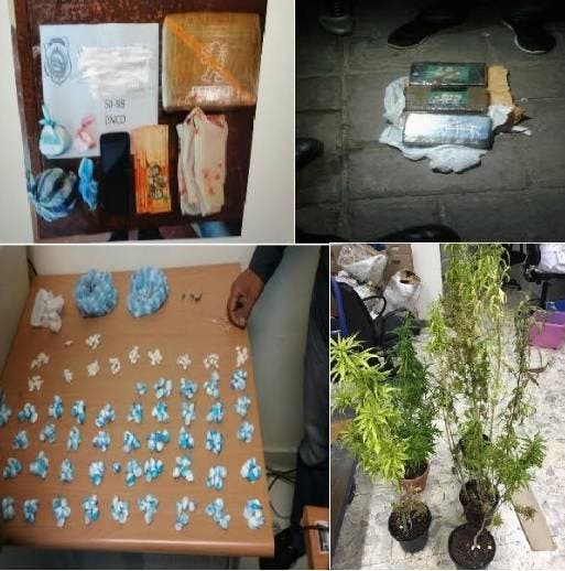 DNCD apresa hombres realizaban transacción de tres paquetes de droga en Villa Mella