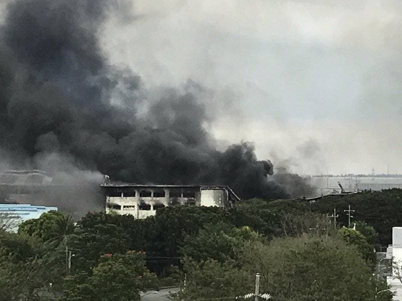 Incendio en factoría de Filipinas causa más de 120 heridos