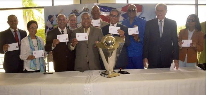 INPOSDOM pone en uso matasello alusivo al equipo dominicano del Clásico Mundial de Béisbol