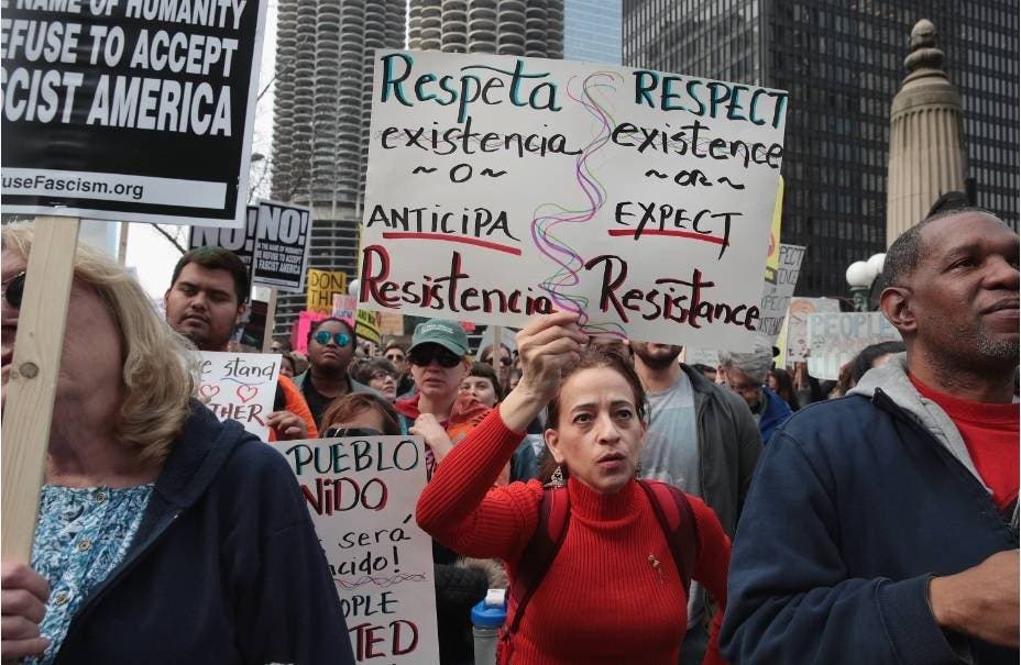 Protestas contra Trump en Nueva York y otras ciudades de Estados Unidos