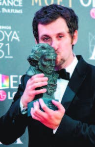 Raúl Arévalo, ganador del Goya al Mejor Dirección Novel por “Tarde para la ira”.