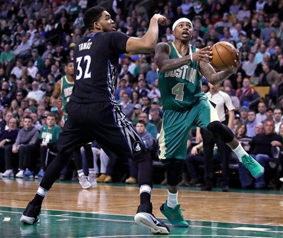 Thomas y Horford brillan en victoria de Celtics ante Twolves