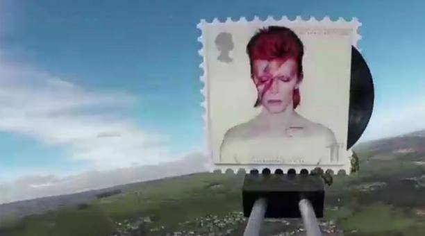 Lanzan al espacio sellos especiales para homenajear a David Bowie