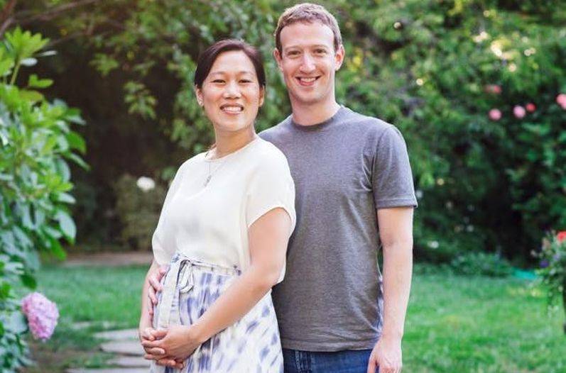 Mark Zuckerberg y su esposa esperan a su segunda hija