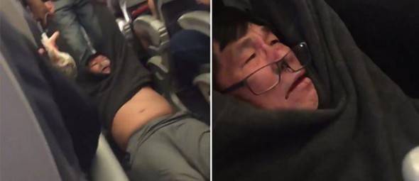 Aerolínea United se disculpa tras echar por fuerza a un pasajero de un vuelo