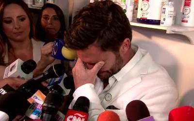 Video: Julián Gil rompe en llantos al hablar de su hijo y su ruptura con Marjorie de Sousa