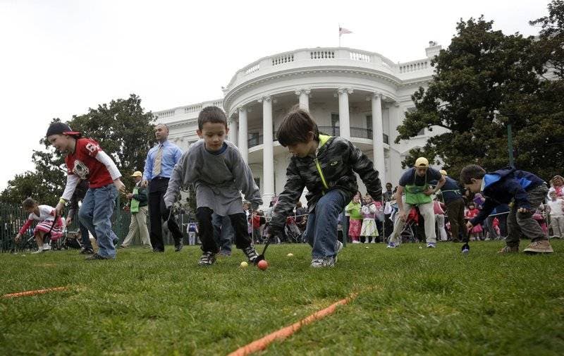 Trump encabeza festival de Pascua en la Casa Blanca