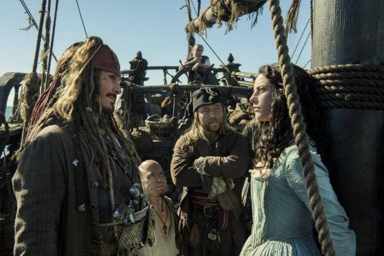 “Pirates of the Caribbean” surca la taquilla con 76,6 millones de dólares