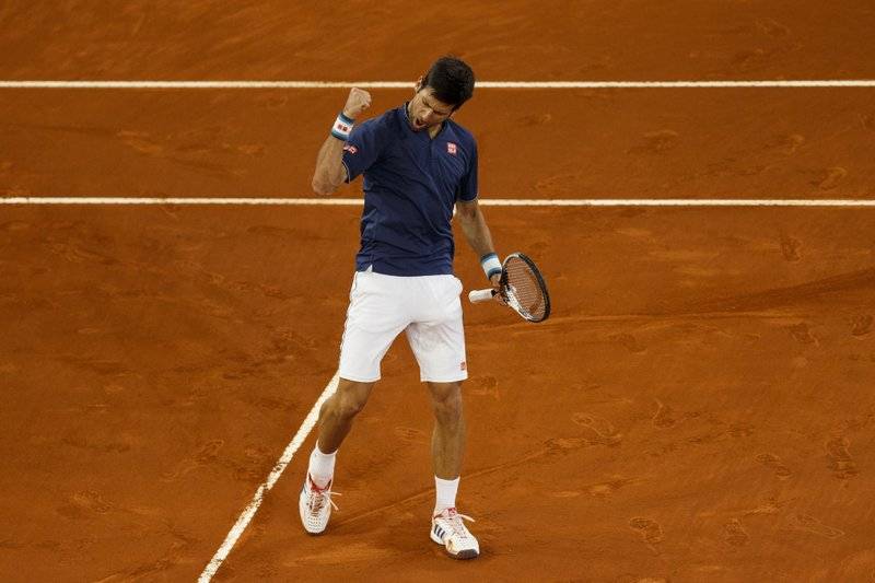 Djokovic avanza a semifinales de Abierto de Madrid