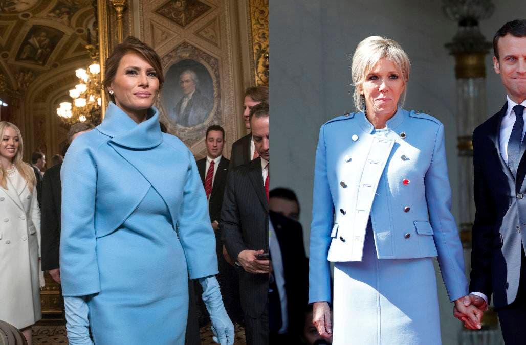 Melania Trump y Brigitte Macron, las protagonistas de la otra “cumbre»