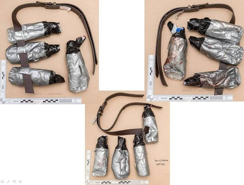 Policía publica fotos de bombas falsas del ataque en Londres