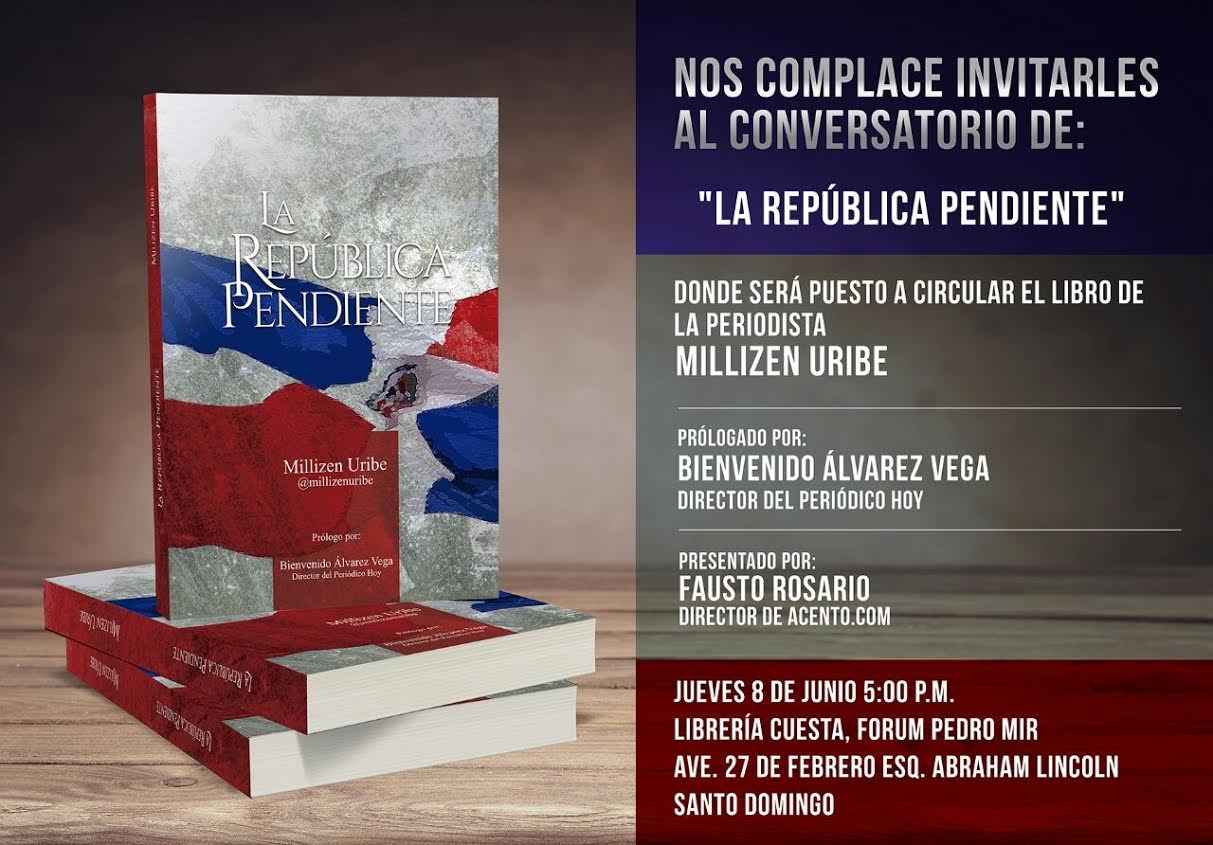 Librería Cuesta realizará  conversatorio del libro  “La República Pendiente”