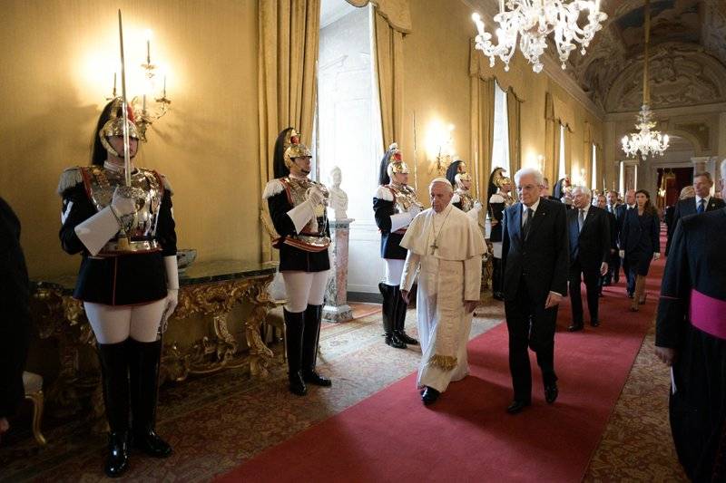 Papa: Italia debe confiar en valores fundamentales