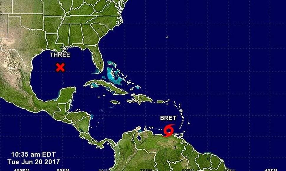 La tormenta Bret se debilitará a su paso por el sureste del Caribe