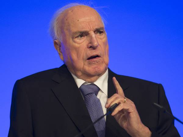 Falleció Helmut Kohl, el canciller de la reunificación de Alemania