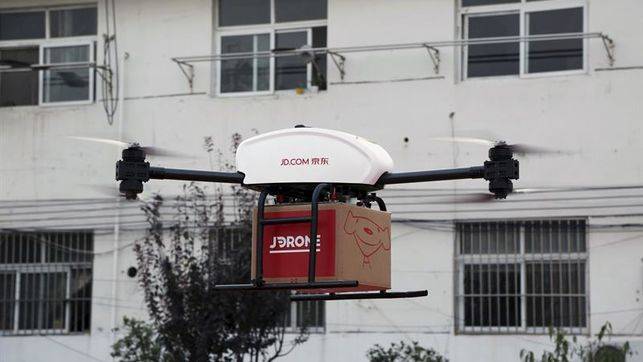 Los envíos por dron que prometía Amazon son ya realidad en China