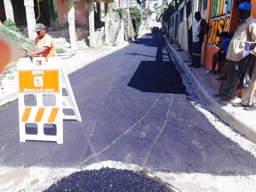 Obras Públicas concluye intervención barrios con jornada en Los Guandules