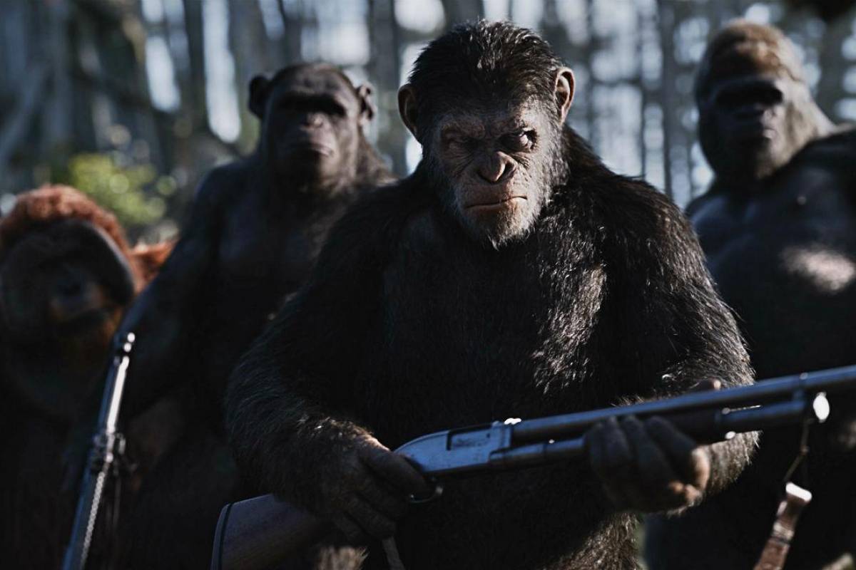 Debuta “War for the Planet of the Apes” y encabeza taquilla