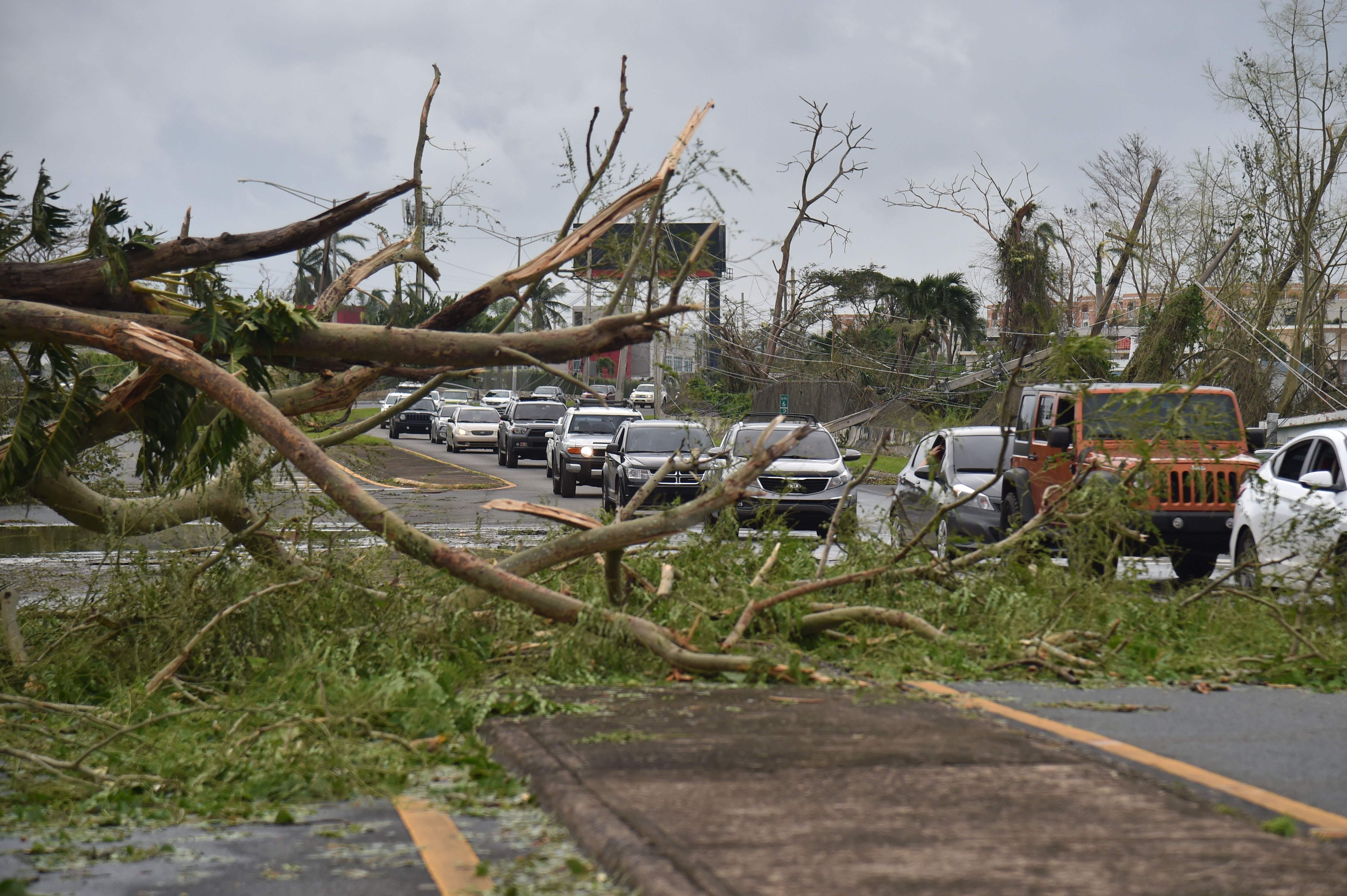 Al menos seis muertos por huracán María en Puerto Rico