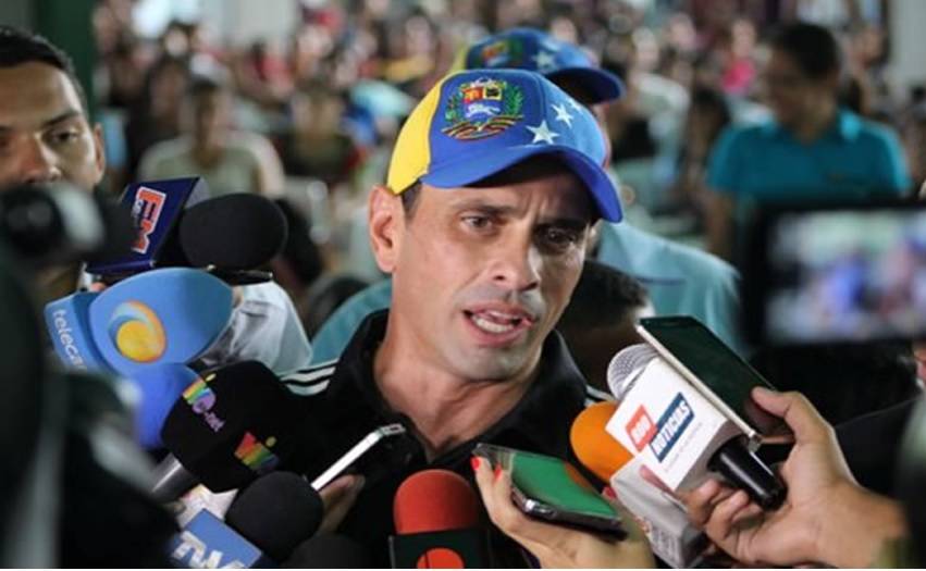 Capriles advierte dejará alianza opositora venezolana MUD si sigue Ramos Allup