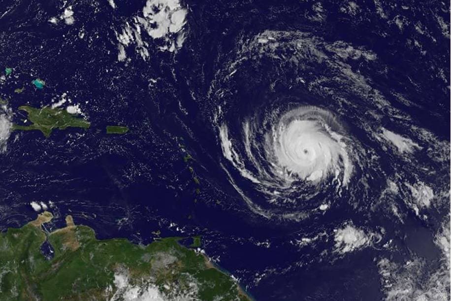 Huracán Irma sube a categoría 4 en su ruta hacia el Caribe