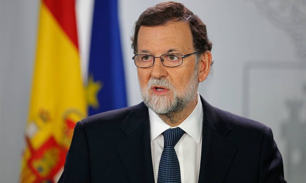 Mariano Rajoy revelará medidas para detener intento secesionista de Cataluña