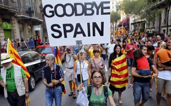 Semana decisiva para independencia Catalán con llamado a la desobediencia